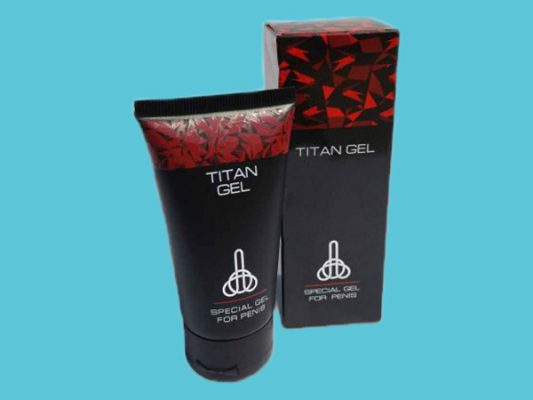 Hình ảnh Titan gel mặt trước