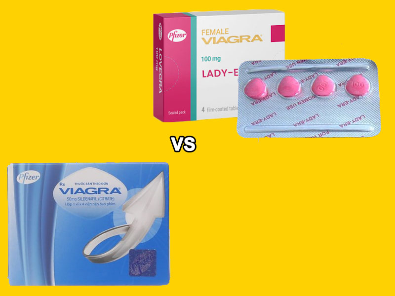 Viagra hồng và Viagra xanh