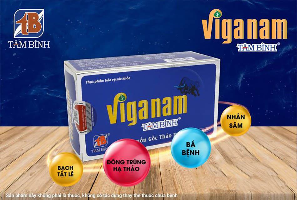 Thành phần của sản phẩm Viganam Tâm Bình