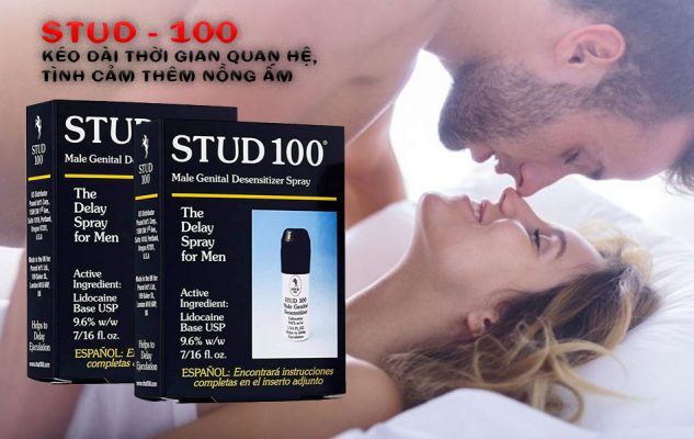 Xịt kéo dài quan hệ Stud 100
